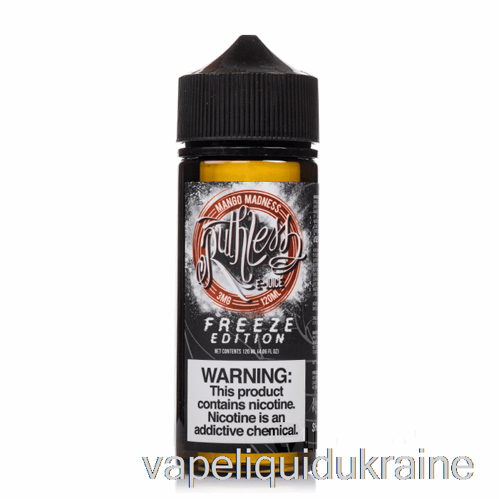 Vape Liquid Ukraine Mango Madness - Freeze Edition - Ruthless Vapor - 120mL 3mg